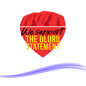 We Support the Uluru Statement Logo