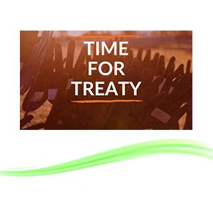 Time for treaty with treaty underlined.
