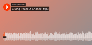 Giving Peace a Chance
